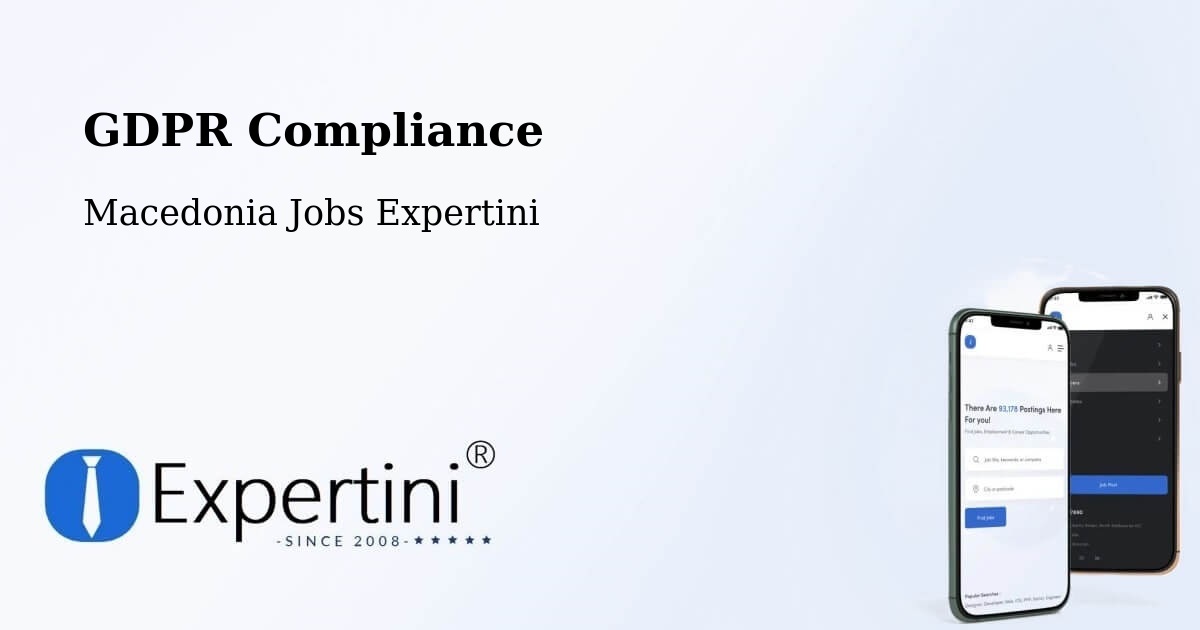 EU GDPR Compliance Statement – Usje - Macedonia Jobs Expertini