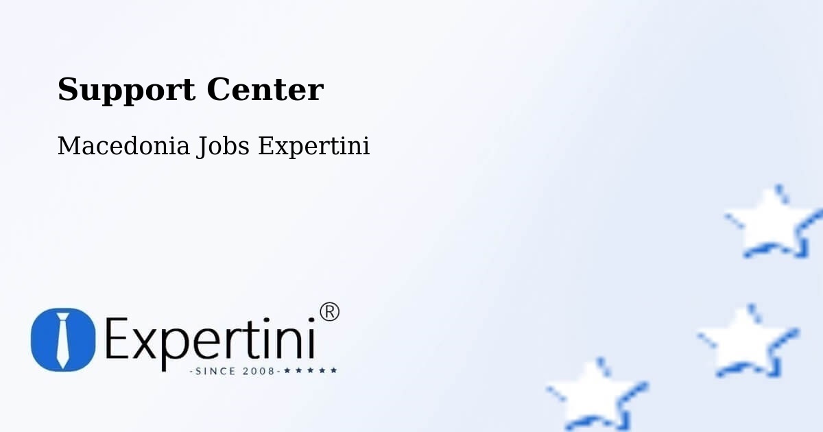 Support Services – Usje - Macedonia Jobs Expertini